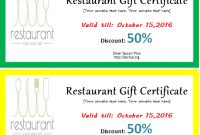 Restaurant Gift Certificate Template For Word | Document Hub inside Restaurant Gift Certificate Template