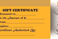 Restaurant Gift Certificate Templates: Gift Tastefully To regarding Restaurant Gift Certificate Template