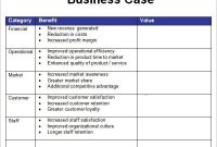 Resultado De Imagen Para Business Case Template | Business with How To Create A Business Case Template