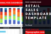 Retail Sales Dashboard Template For Excel, Free Download within Excel Templates For Retail Business