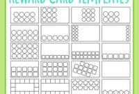 Reward / Loyalty Card Templates Clip Art Set For Commercial Use throughout Reward Punch Card Template