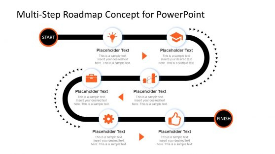 Roadmap Powerpoint Templates in Blank Road Map Template