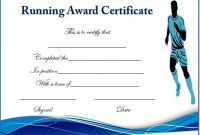 Running Certificate Template – Carlynstudio with Running Certificates Templates Free