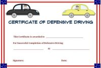 Safe Driving Certificate Template: 20 Printable Certificate with Safe Driving Certificate Template