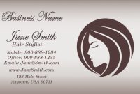 Salon Business Cards – Business Card Tips in Hairdresser Business Card Templates Free