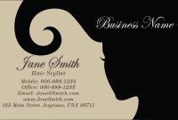 Salon Business Cards – Business Card Tips intended for Hairdresser Business Card Templates Free
