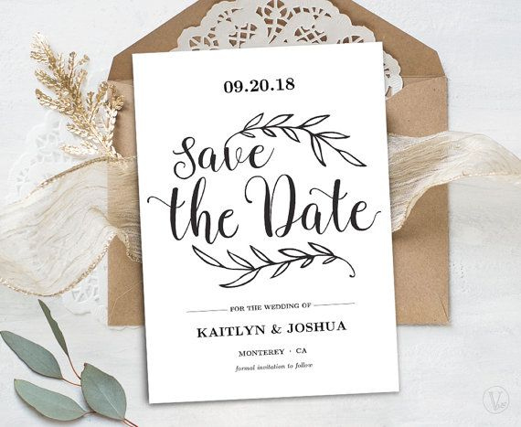Save The Date Card Template. This Is An Instant Download throughout Save The Date Cards Templates