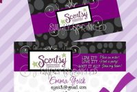 Scentsy Business Card- Diy Printablesimply Sprinkled inside Scentsy Business Card Template