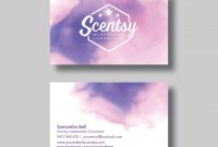 Scentsy Business Card (Inked) – Digital Design | Business regarding Scentsy Business Card Template