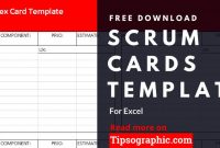 Scrum Cards Template For Excel, Free Download | Tipsographic for Planning Poker Cards Template
