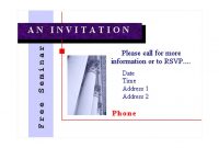 Seminar Invitations | Seminar Invitation Template intended for Seminar Invitation Card Template