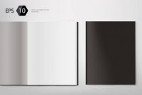 Set Of Album And Magazine Template Blank Page Vector 06 Free within Blank Magazine Template Psd