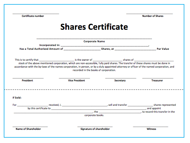 Share Certificate Template | Certificate Templates, Word throughout Share Certificate Template Pdf