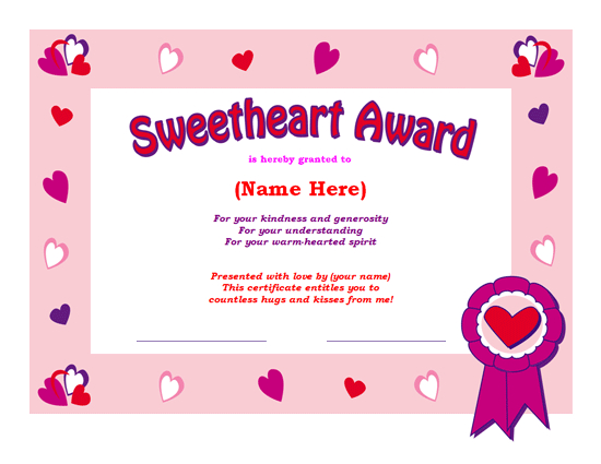 Share The Love: Ms Office Templates And Printables For pertaining to Love Certificate Templates
