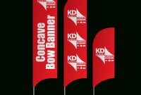 Sharkfin Banner – Kd Kanopy – Custom Canopies, Tents, And for Sharkfin Banner Template