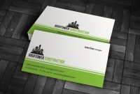 Simple Corporate Business Card Template » Free Download pertaining to Construction Business Card Templates Download Free