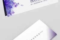 Simple Elegant Small Fresh Style Wedding Invitation regarding Small Greeting Card Template