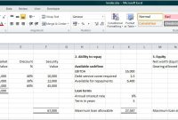 Small Business Loan Calculator | Double Entry Bookkeeping regarding Bookkeeping For A Small Business Template