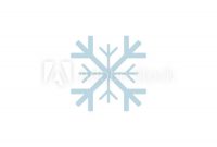 Snowflake Icon. Template Christmas Snowflake On Blank within Blank Snowflake Template