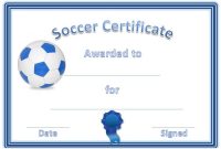 Soccer Award Certificates | Soccer Awards, Soccer, Awards throughout Soccer Award Certificate Templates Free