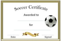 Soccer Award Certificates | Soccer Awards, Soccer, Life for Soccer Certificate Templates For Word