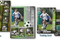 Soccer Signature Photoshop Templates | Trading Card Template within Soccer Trading Card Template