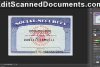 Social Security Card Template. Editable Template Software with regard to Fake Social Security Card Template Download