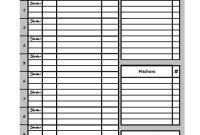 Softball Lineup Card – Download And Print Pdf Template File throughout Softball Lineup Card Template