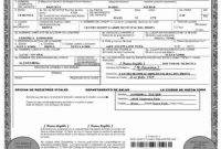 Spanish To English Birth Certificate Translation Template (3 with Birth Certificate Translation Template English To Spanish