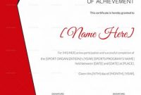 Sports Award Certificate Template Word (2) – Templates throughout Sports Award Certificate Template Word