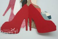 Stampin' Up! Stamping T! – High Heel Shoe Card – Open | Diy in High Heel Shoe Template For Card