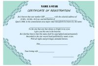 Star Naming Certificate Templates (15+ Free Official Looking pertaining to Star Naming Certificate Template