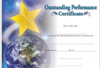Star Performer Certificate Templates 7 – Best Templates intended for Star Performer Certificate Templates
