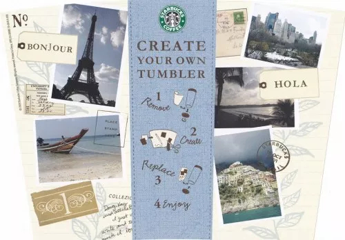 Starbucks “Create Your Own Tumbler” Blank Template throughout Starbucks Create Your Own Tumbler Blank Template