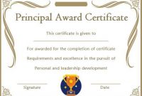 Student Leadership Certificate: 10+ Best Student Leadership pertaining to Leadership Award Certificate Template