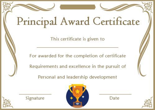 Student Leadership Certificate: 10+ Best Student Leadership pertaining to Leadership Award Certificate Template