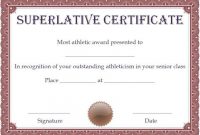Superlative Certificate Template: 10 Certificate Designs To regarding Superlative Certificate Template