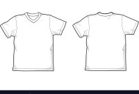 T-Shirt V-Neck for Blank V Neck T Shirt Template