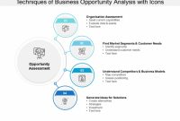 Techniques Of Business Opportunity Analysis With Icons Ppt with regard to Business Opportunity Assessment Template
