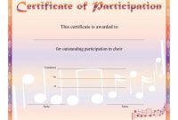 Template: Choir Certificate Template. Free Choir Award within Choir Certificate Template