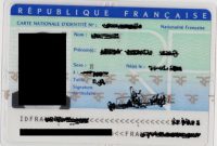 Template Id Card (France) | Template Photoshop inside French Id Card Template