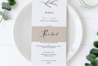 Template: Place Setting Cards Template. Table Place Setting within Place Card Setting Template