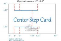 Th-Ink-Ing Of You: Fathers Day Center Step And Directions pertaining to A2 Card Template