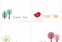 Thank You Notes – A Quick Round Up | Free Printable Card intended for Thank You Note Card Template