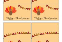 Thanksgiving Place Card Printable – Cooking Up Cottage with Thanksgiving Place Cards Template