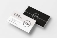 The Best 15 Business Card Mockup Templates throughout Buisness Card Template