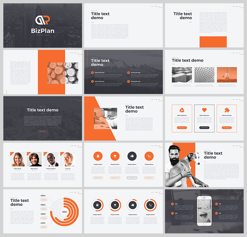 The Best 8+ Free Powerpoint Templates | Free Powerpoint inside Business Plan Powerpoint Template Free Download