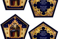 The Empty Suitcase: Chocolate Frog Cards regarding Chocolate Frog Card Template
