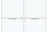 The Four-Square Activity | Circles Of Innovation within Blank Four Square Writing Template