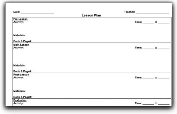 Top 10 Lesson Plan Template Forms And Websites | Lesson Plan intended for Madeline Hunter Lesson Plan Blank Template